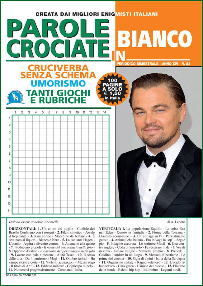Parole Crociate in Bianco