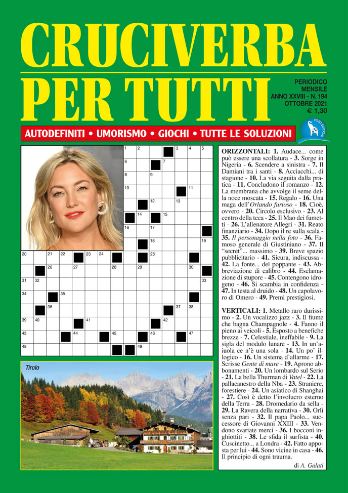 Cruciverba per Tutti