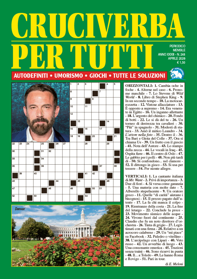 Cruciverba per Tutti