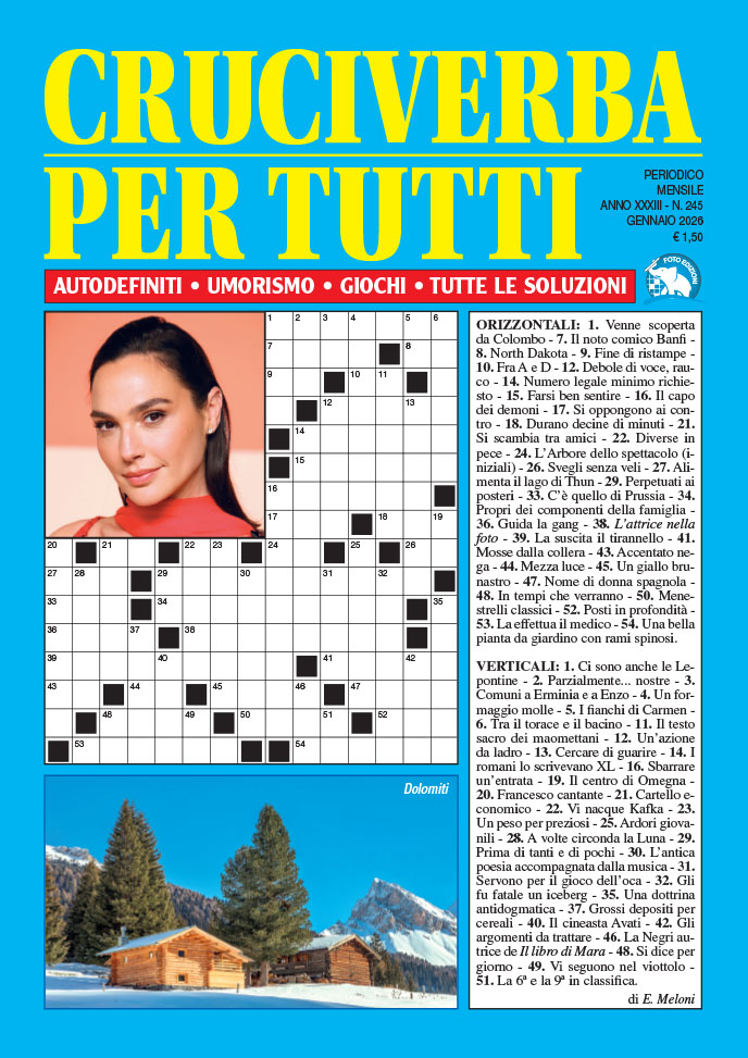 Cruciverba per Tutti