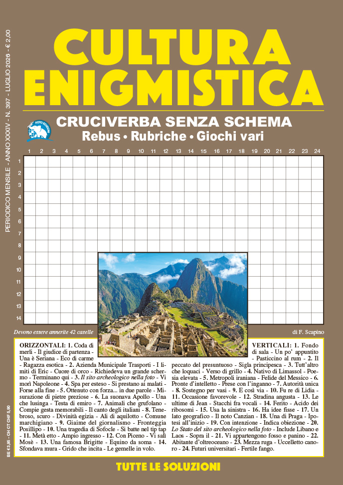 Cultura Enigmistica