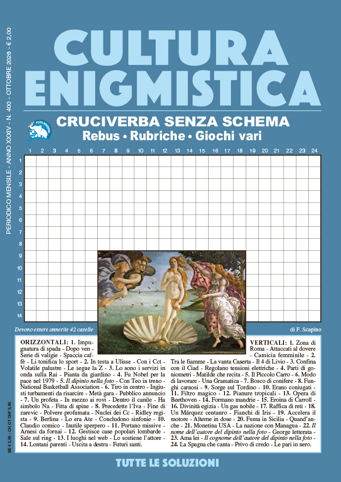Cultura Enigmistica