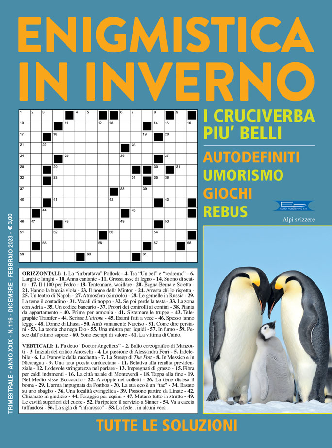 I Cruciverba Più Belli (Enigmistica Pri/Est/Aut/Inv)