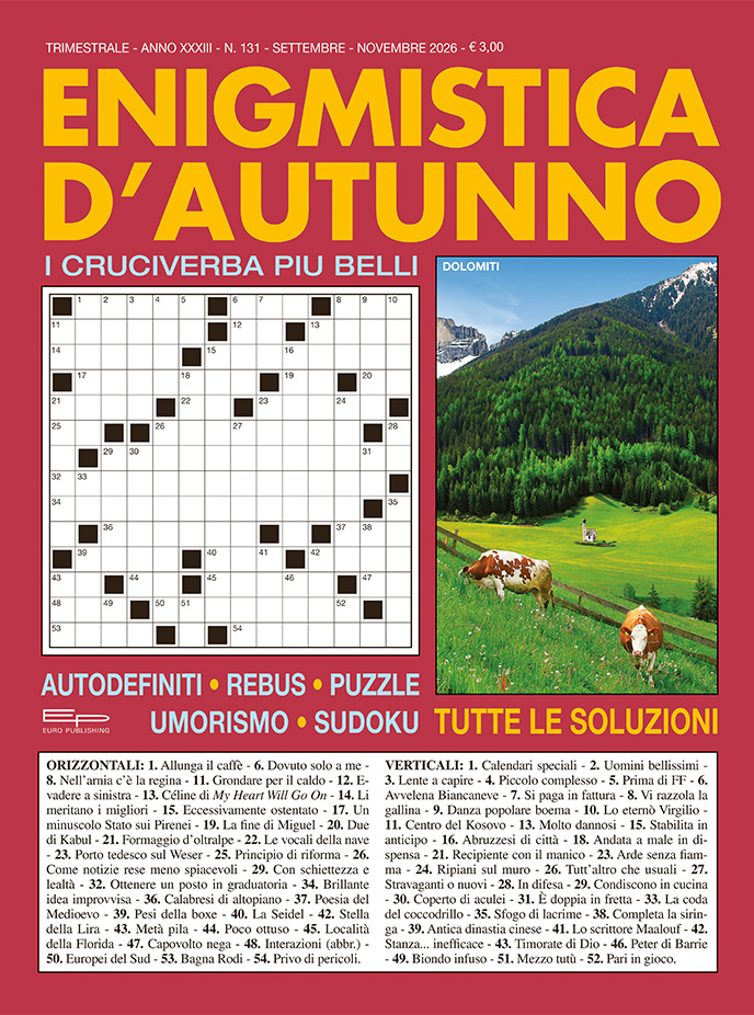 I Cruciverba Più Belli (Enigmistica Pri/Est/Aut/Inv)