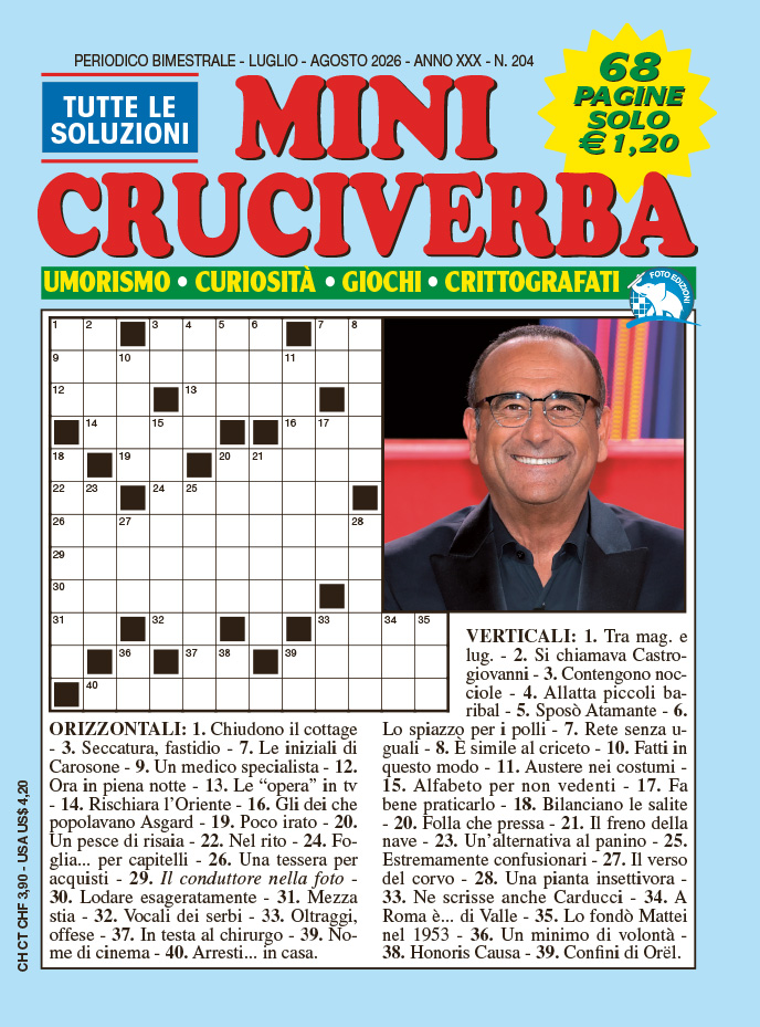 Mini Cruciverba
